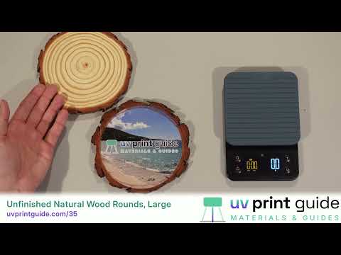 UV Printing on Natural Wood Slices: eufyMake E1 Review