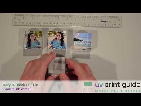 UV Printing on Acrylic Blocks: eufyMake E1 Review