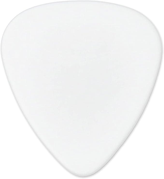 ABS Plastic Guitar Picks 0.71mm Medium (White)