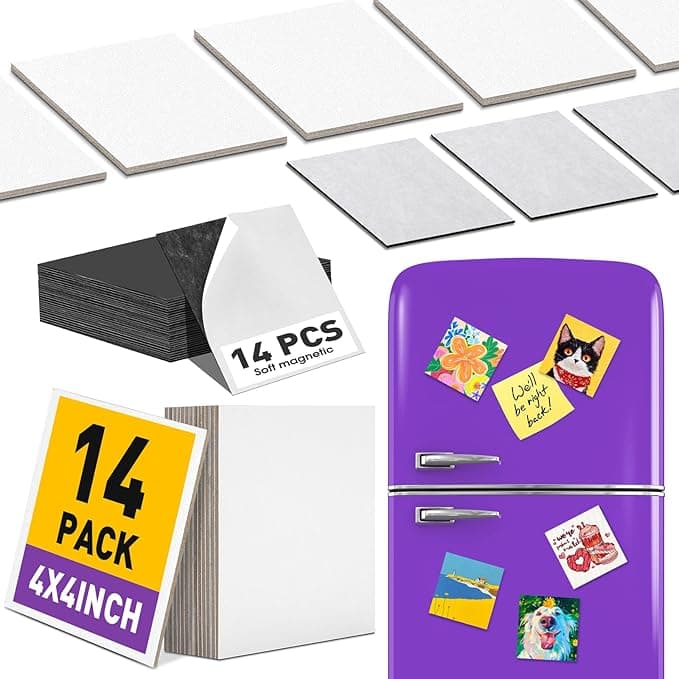 ESRICH Mini Magnetic Canvas Panels 4×4 (14-Pack)
