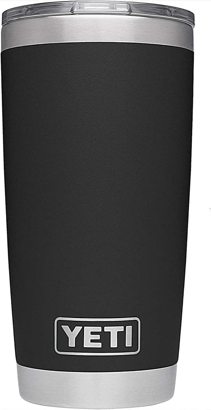 YETI Rambler 20oz Tumbler (Black)